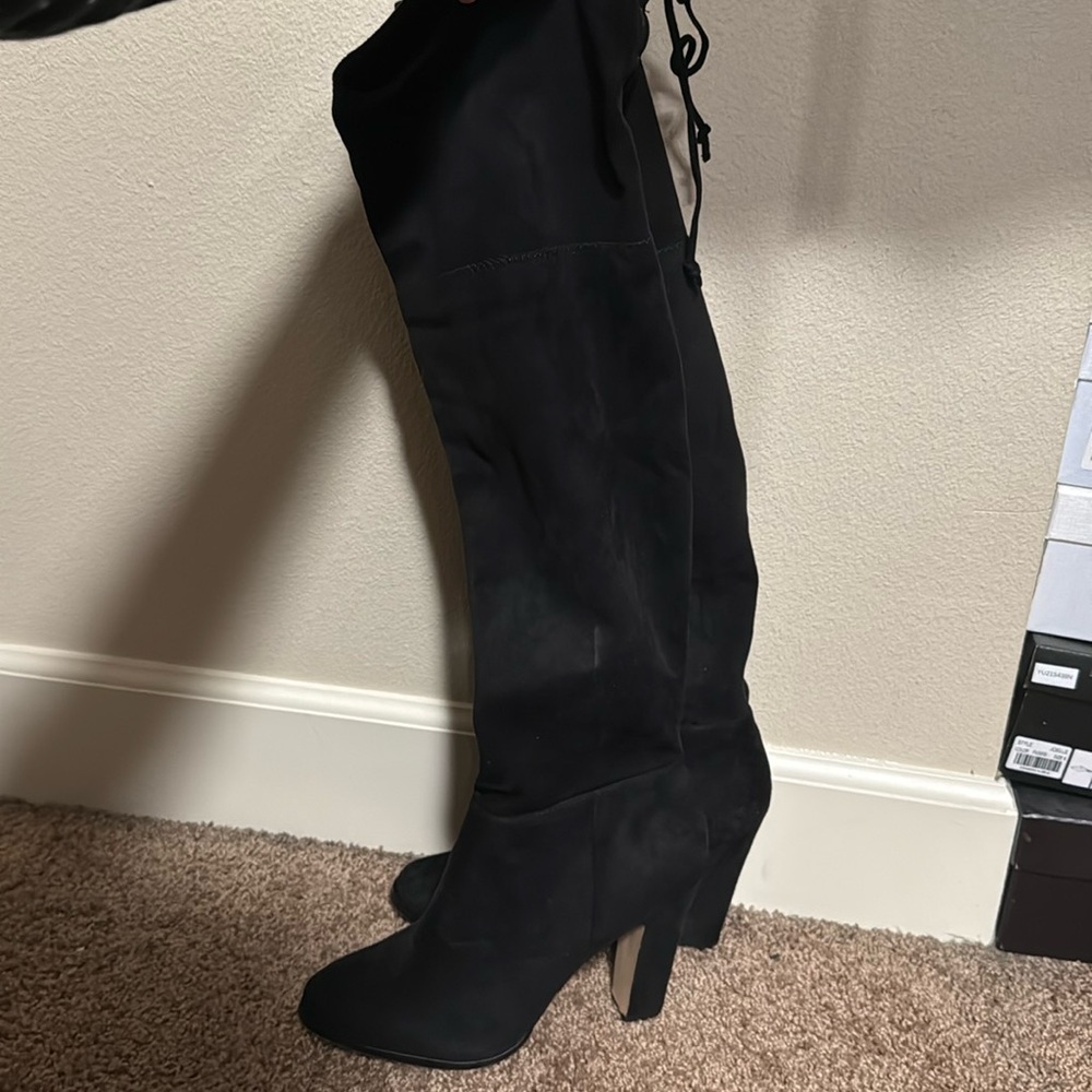 Suede thigh high Vince Camuto boots
